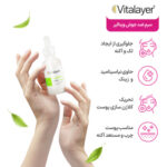 سرم ضد جوش ویتالیر مدل Activit حاوی نیاسینامید و زینک مناسب پوست چرب حجم 30 میلی لیتر - Image 3