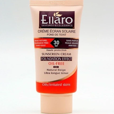 233 کرم ضد آفتاب رنگی الارو با SPF30 مناسب انواع پوست حجم 40 میلی لیتر بژ طبیعی - Image 1