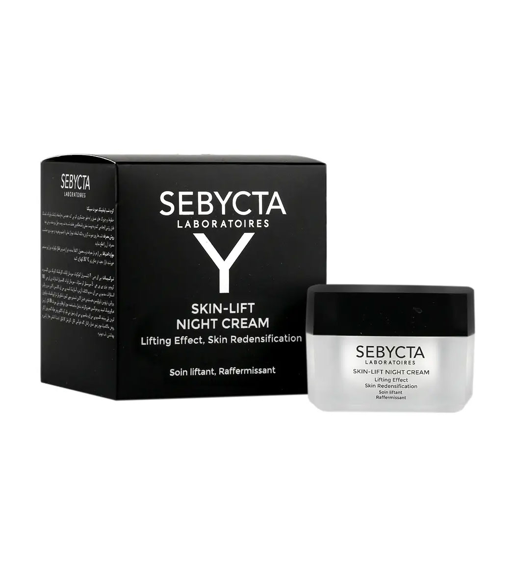 Sebycta-Lifting-Effect-Skin-Lift-Night-Cream-50ml.2-202426121556976 کرم شب لیفتینگ صورت سبیکتا - Image 1