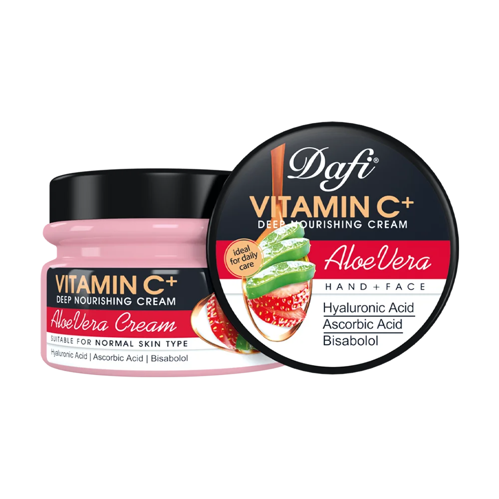08 کرم کاسه ای آلوئه ورا حاوی ویتامین C دافی - Image 1