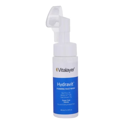 فوم شستشوی صورت ویتالیر مدل Hydravit (مخصوص پوست‌های خشک و حساس) – ۲۰۰ میلی‌لیتر